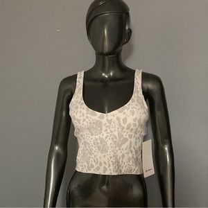 White Cheetah Camo Align Tank